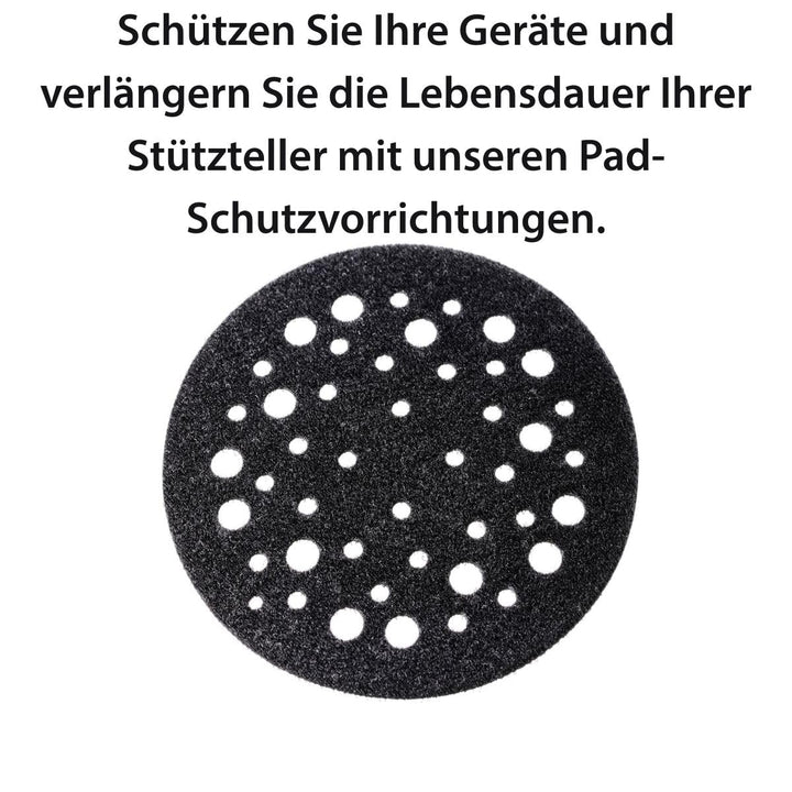 Mirka Schutzauflage Ø 150mm 67-Loch, 5 Stück, zum Schützen von Schleiftellern mit Klettbelag, 829561