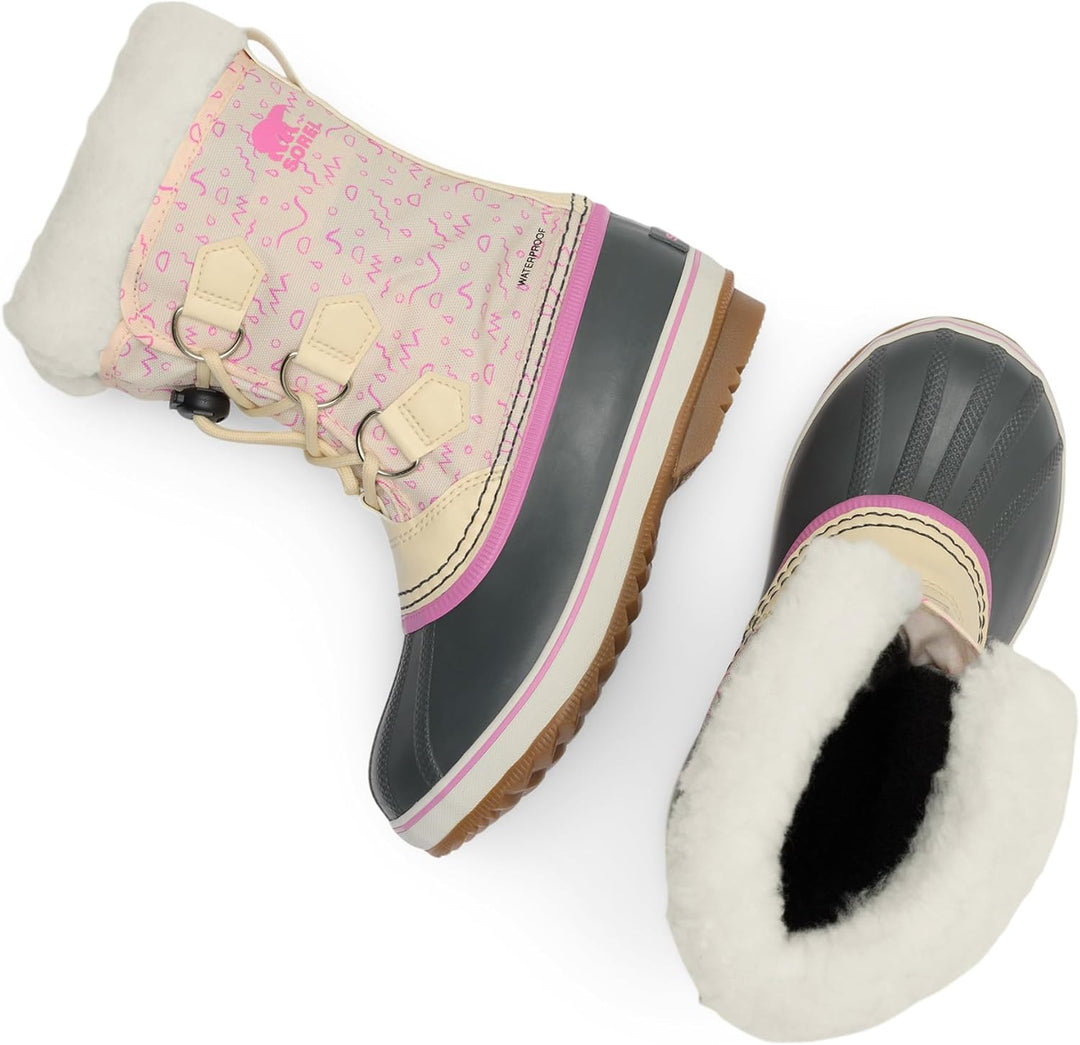 Sorel Yoot PAC Nylon Waterproof wasserdichte Winterstiefel für Kinder, Lila (Purple Dahlia x Foxglov