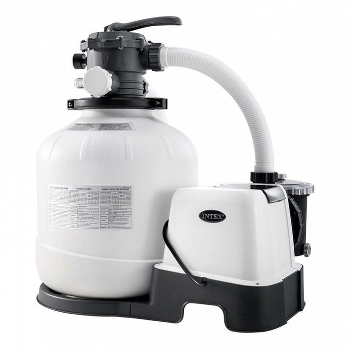 Intex Krystal Clear Sand Filter Pump - Poolreinigung - Sandfilteranlage - 8m³ - 220-240V (W/RCD) 2,2