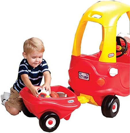 Little Tikes Cozy Coupe-Anhänger. Für Spielzeug & Puppen. Robuste Konstruktion für Drinnen und Draus