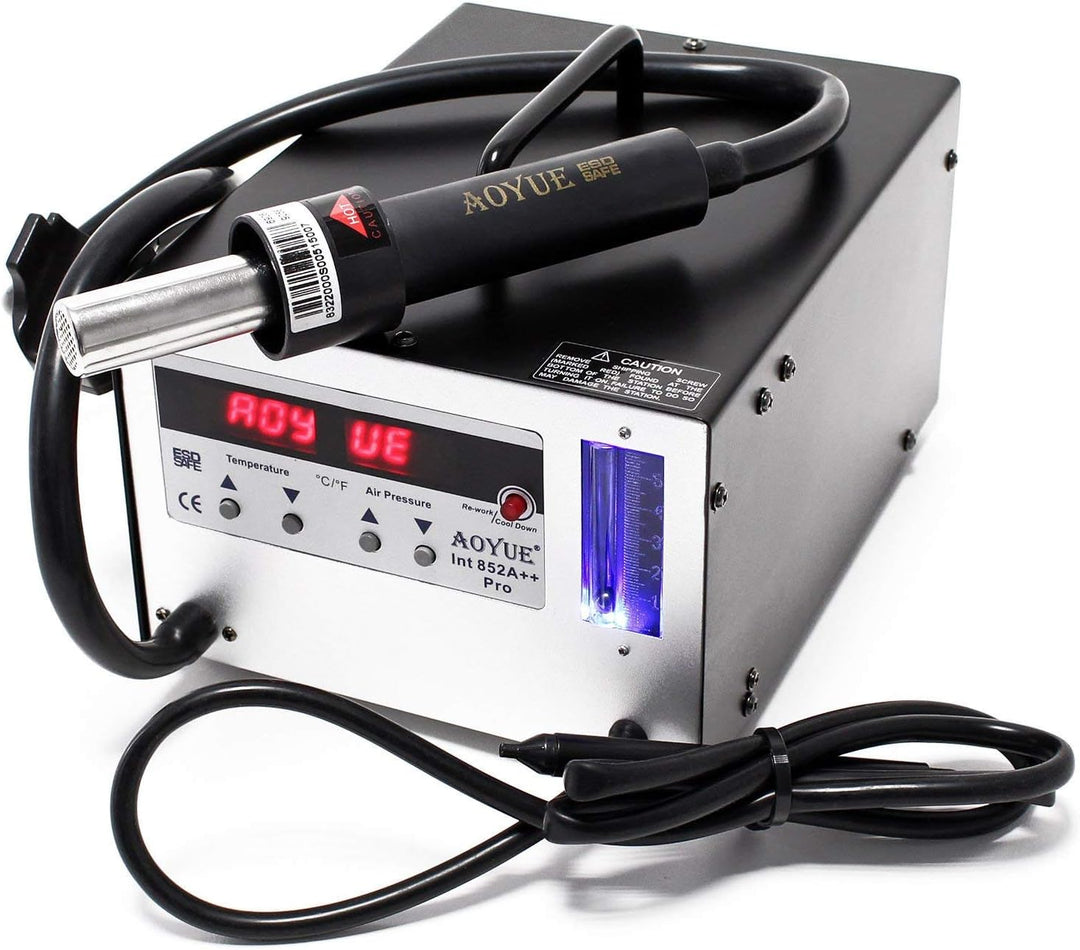 AOYUE Int852A++ Heissluftstation Mikroprozessor gesteuert SMD Rework Station
