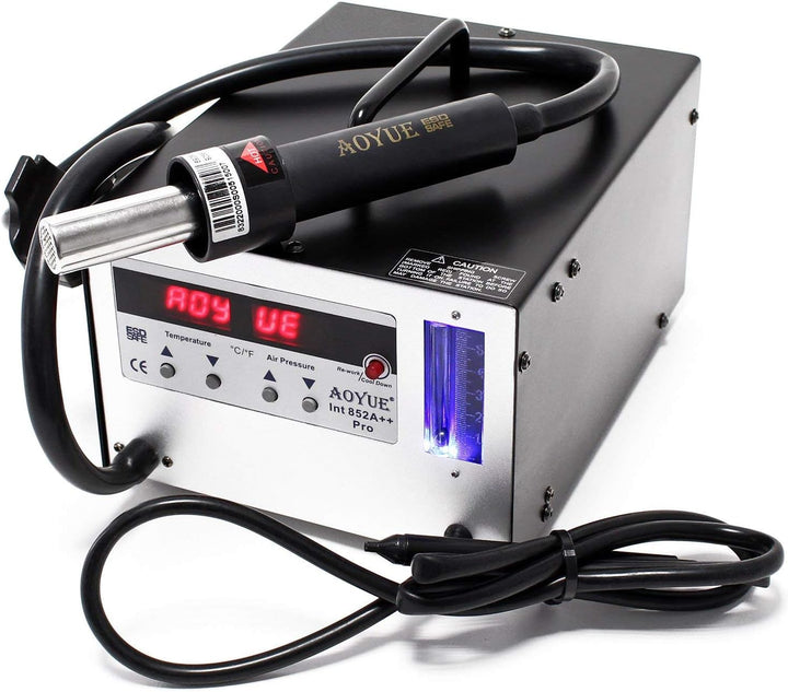 AOYUE Int852A++ Heissluftstation Mikroprozessor gesteuert SMD Rework Station