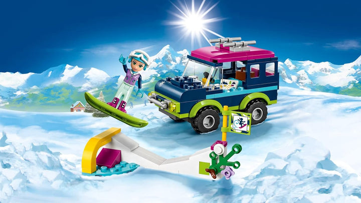 LEGO Friends 41321 - "Geländewagen im Wintersportort Konstruktionsspiel, bunt