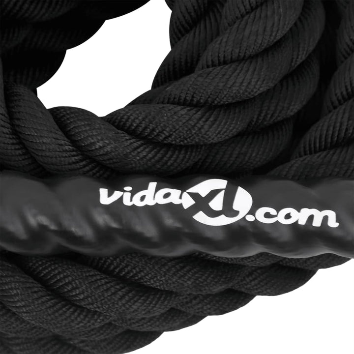 Battle Rope schwarz 6m 4,5kg Polyester