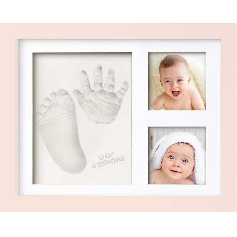 Baby Handabdruck und Fussabdruck Set - Gipsabdruck Baby Hand und Fuss für Neugeborene - Handabdruck