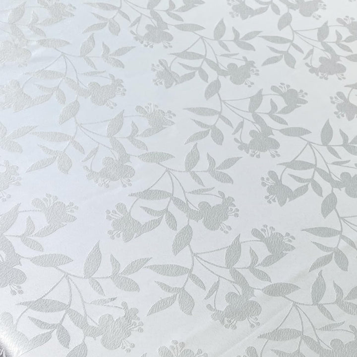 CALITEX Tischdecke Damast Ombra weiss rund 180
