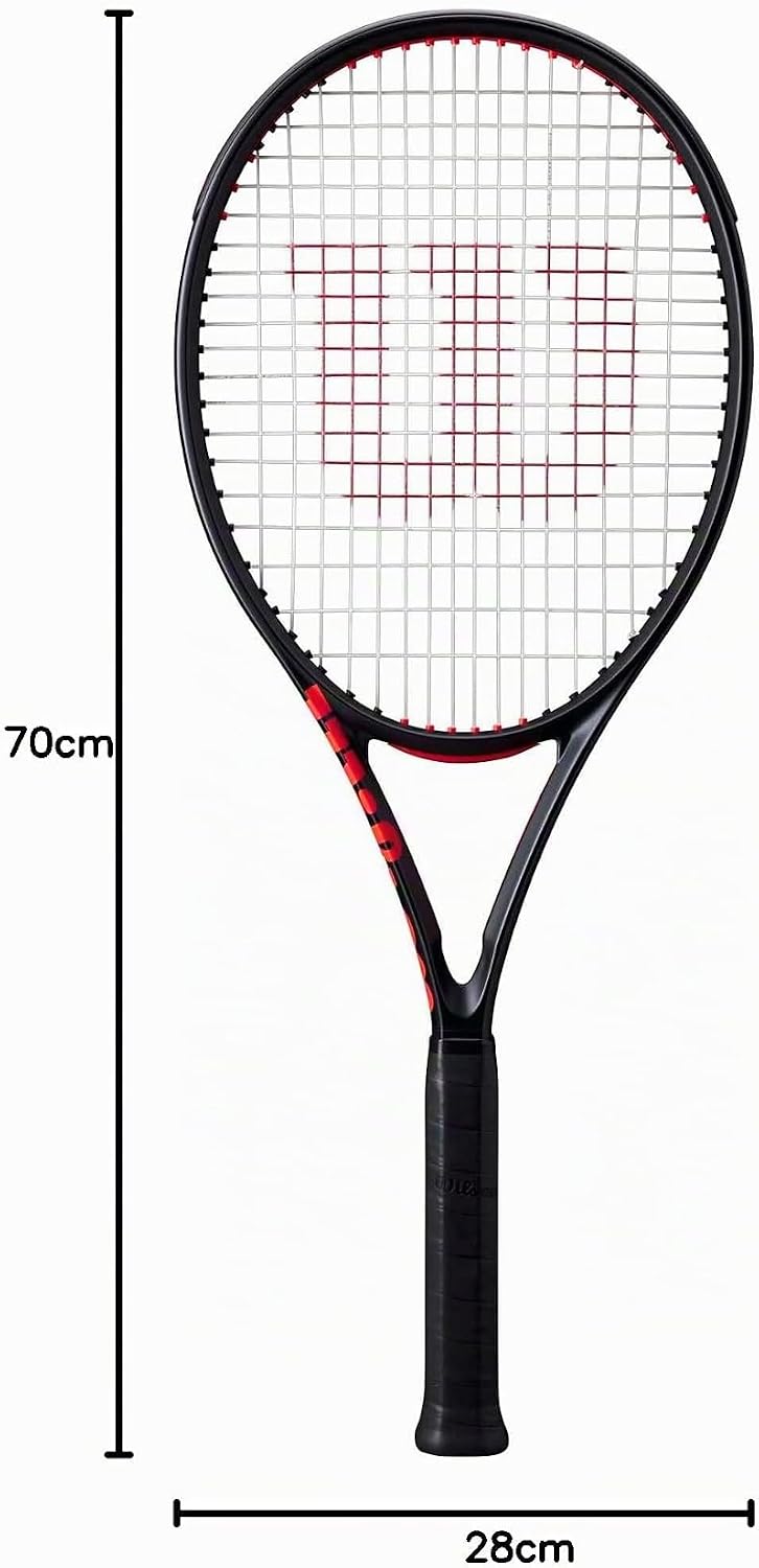 Wilson Clash 100UL V3 Tennisschläger, Ultraleicht, Armschonend, Optimierter Komfort, Mühelose Manövr