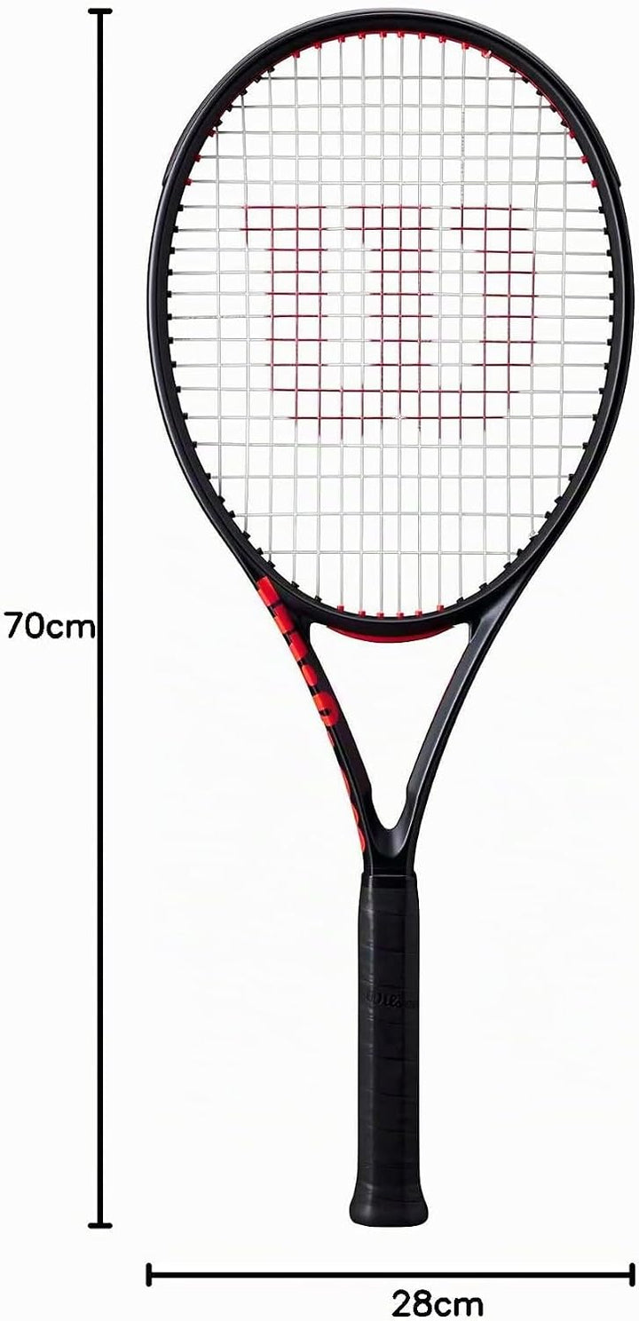 Wilson Clash 100UL V3 Tennisschläger, Ultraleicht, Armschonend, Optimierter Komfort, Mühelose Manövr