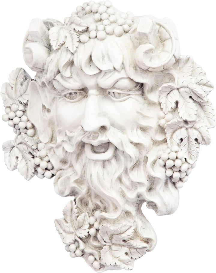 Design Toscano Bacchus, Gott des Weines: Blattmaske, Wandskulptur 1er-Set, 1er-Set