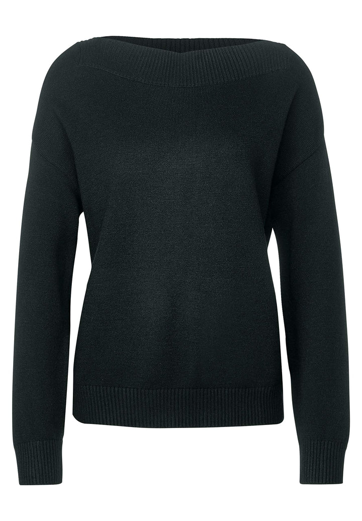 STREET ONE Damen Pullover, Grün(endless green), 40