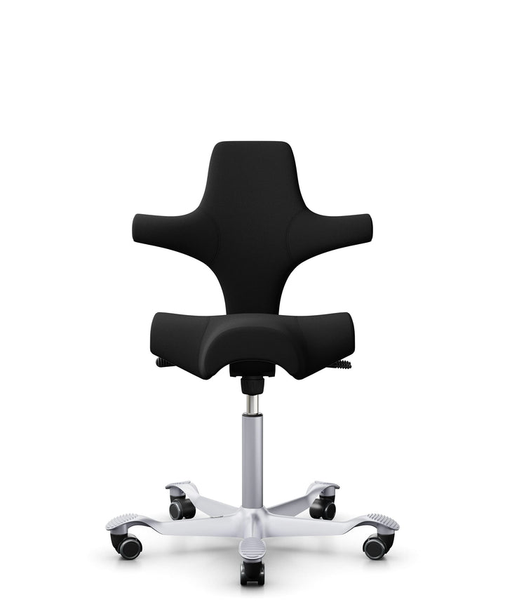 HAG Capisco 8106 Ergonomischer Bürodrehstuhl Sattelhocker - Standard Gasfeder 200 mm - Sitzhöhe 47-6