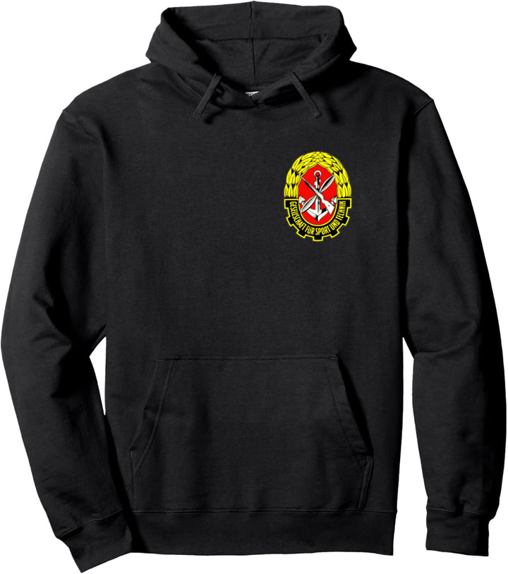 GST Gesellschaft Für Sport Und Technik Ostalgie DDR Pullover Hoodie