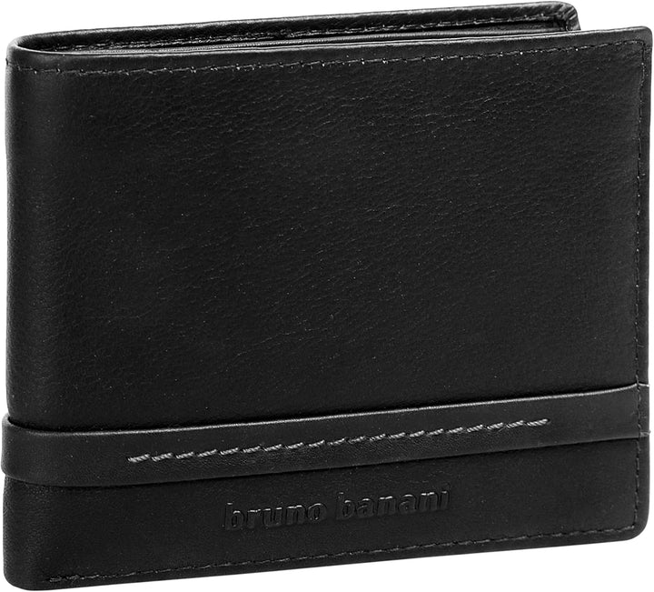 bruno banani Atlanta Wallet Black Schwarz, Schwarz