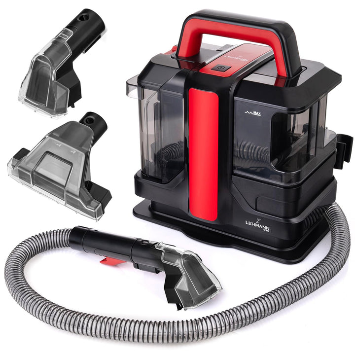LEHMANN EasyWash Teppichreiniger & Polsterreiniger 2-in-1 Spot Clean Waschsauger, Nass-/Trockensauge