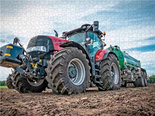 CALVENDO Puzzle Traktoren - Giganten in der Landwirtschaft - 1000 Teile Foto-Puzzle für glückliche S