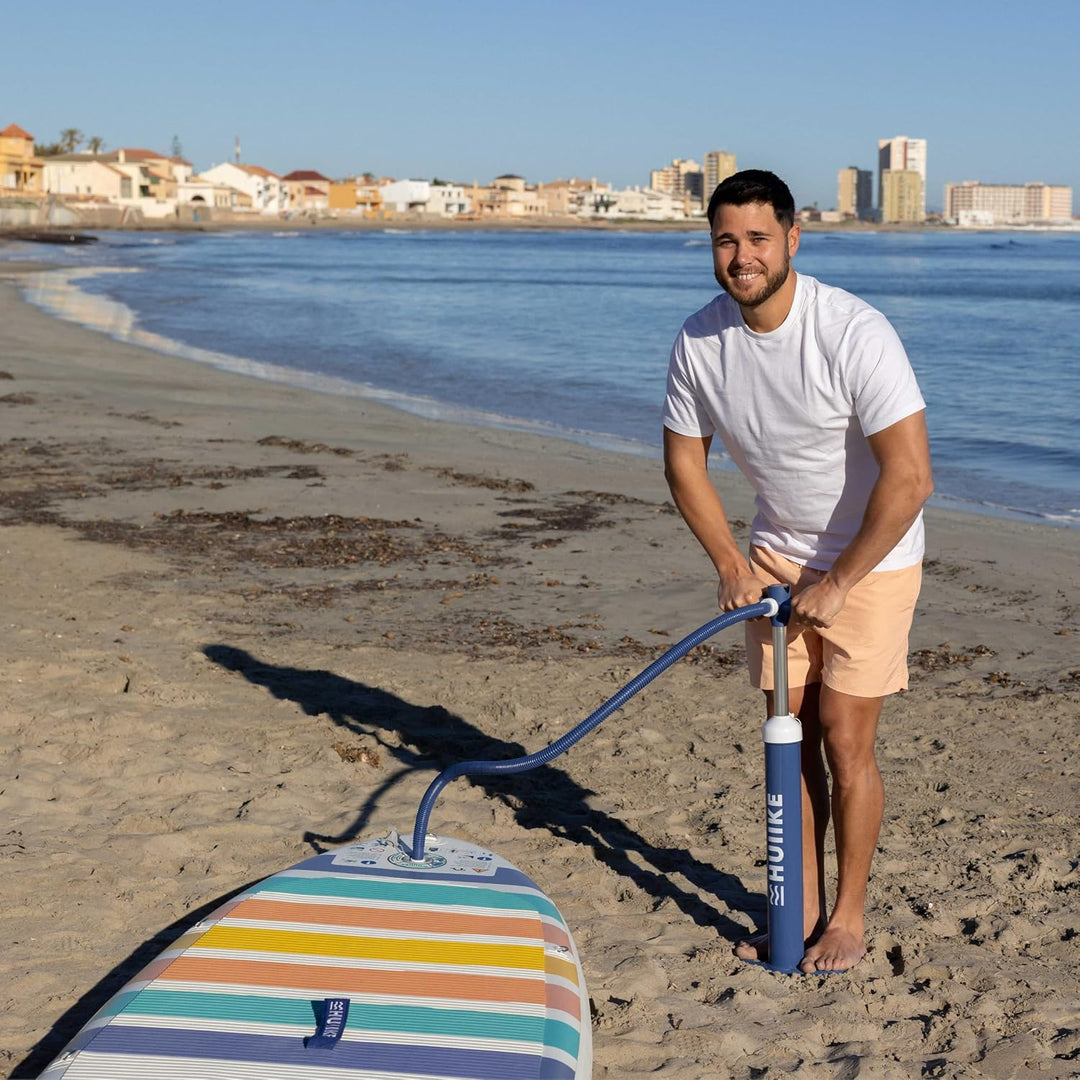 Sup Pumpe Doppelhub - HUIIKE | Pumpe Stand Up Paddle 15 PSI, Luftpumpe Sup Handpumpe Stabil | Handpu