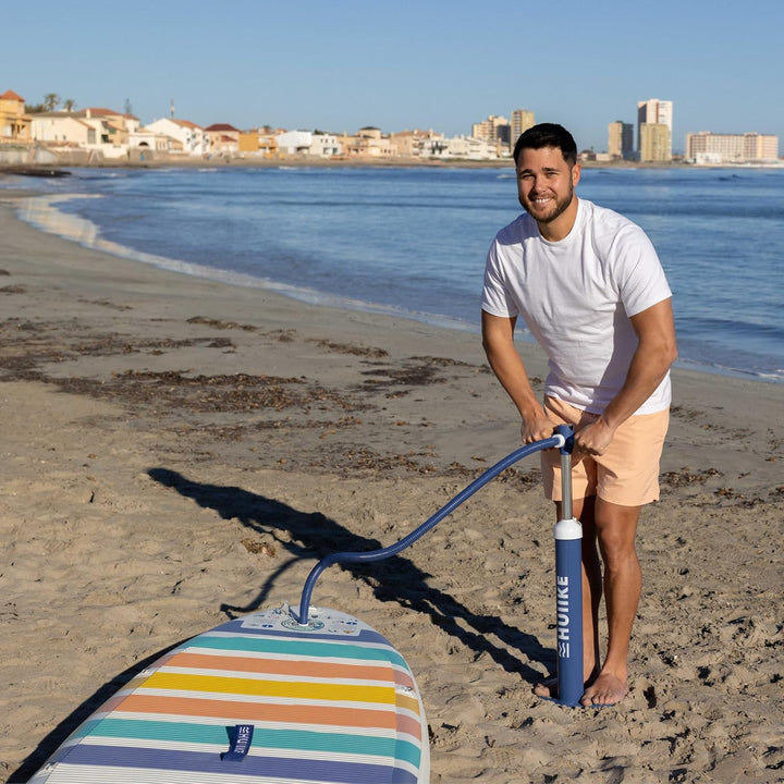 Sup Pumpe Doppelhub - HUIIKE | Pumpe Stand Up Paddle 15 PSI, Luftpumpe Sup Handpumpe Stabil | Handpu