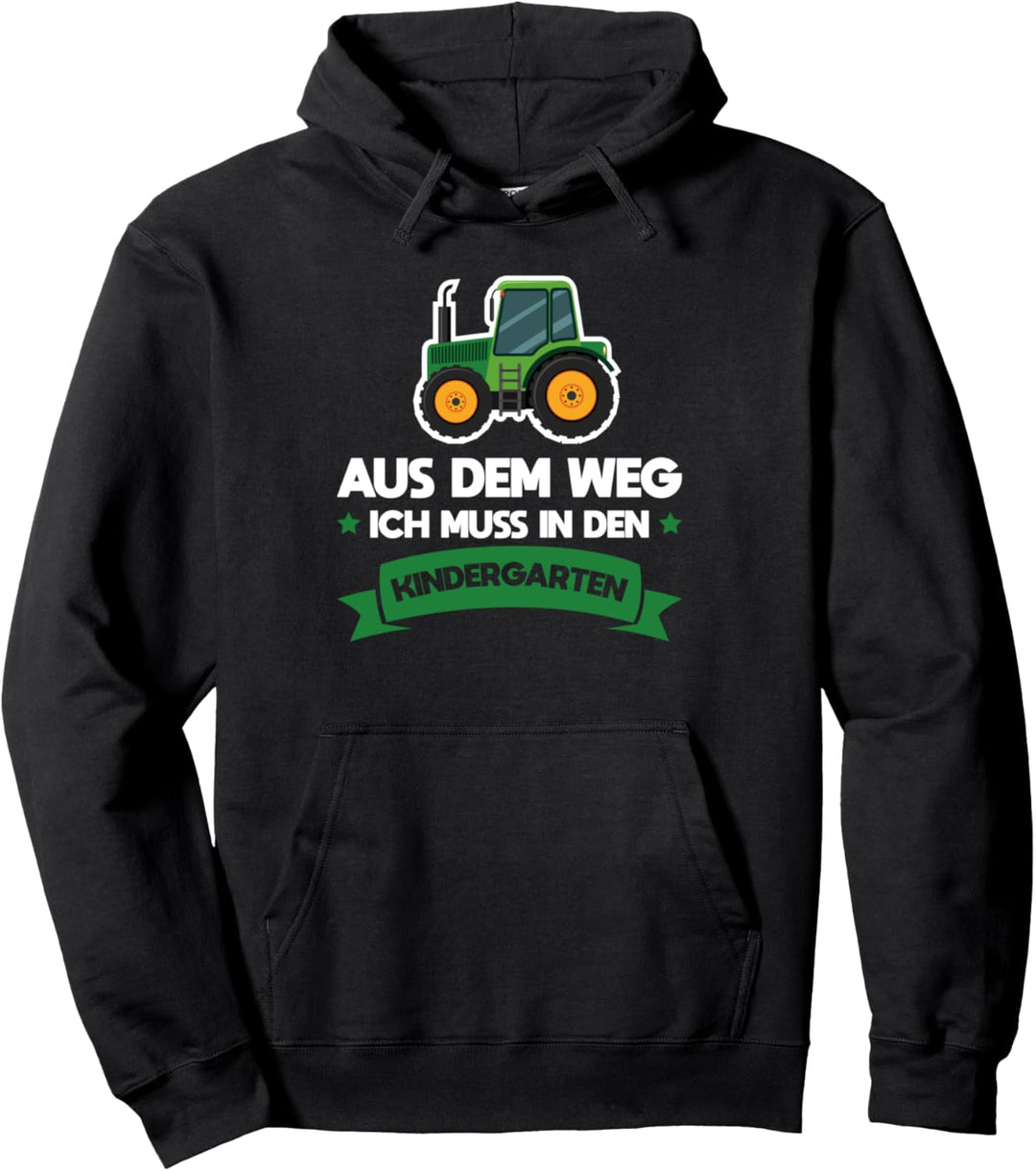 Kindergartenkind Feuerwehrmann Junge Kindergartenstart Pullover Hoodie