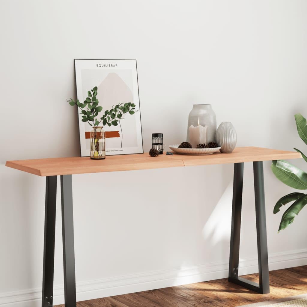 vidaXL Tischplatte, Holzplatte für Tisch Esstisch Couchtisch, Massivholzplatte Handgefertigt mit Bau