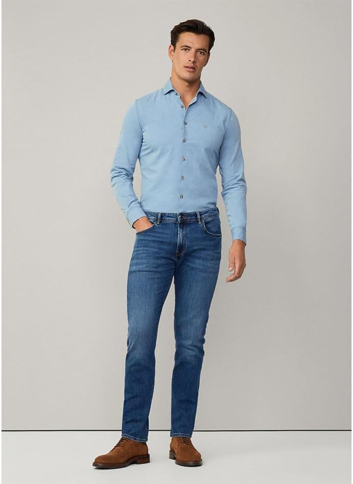 Hackett London Herren Jeans Vintage Wash Denim Cl 30W / 32L Blau (Jeansblau), 30W / 32L Blau (Jeansb