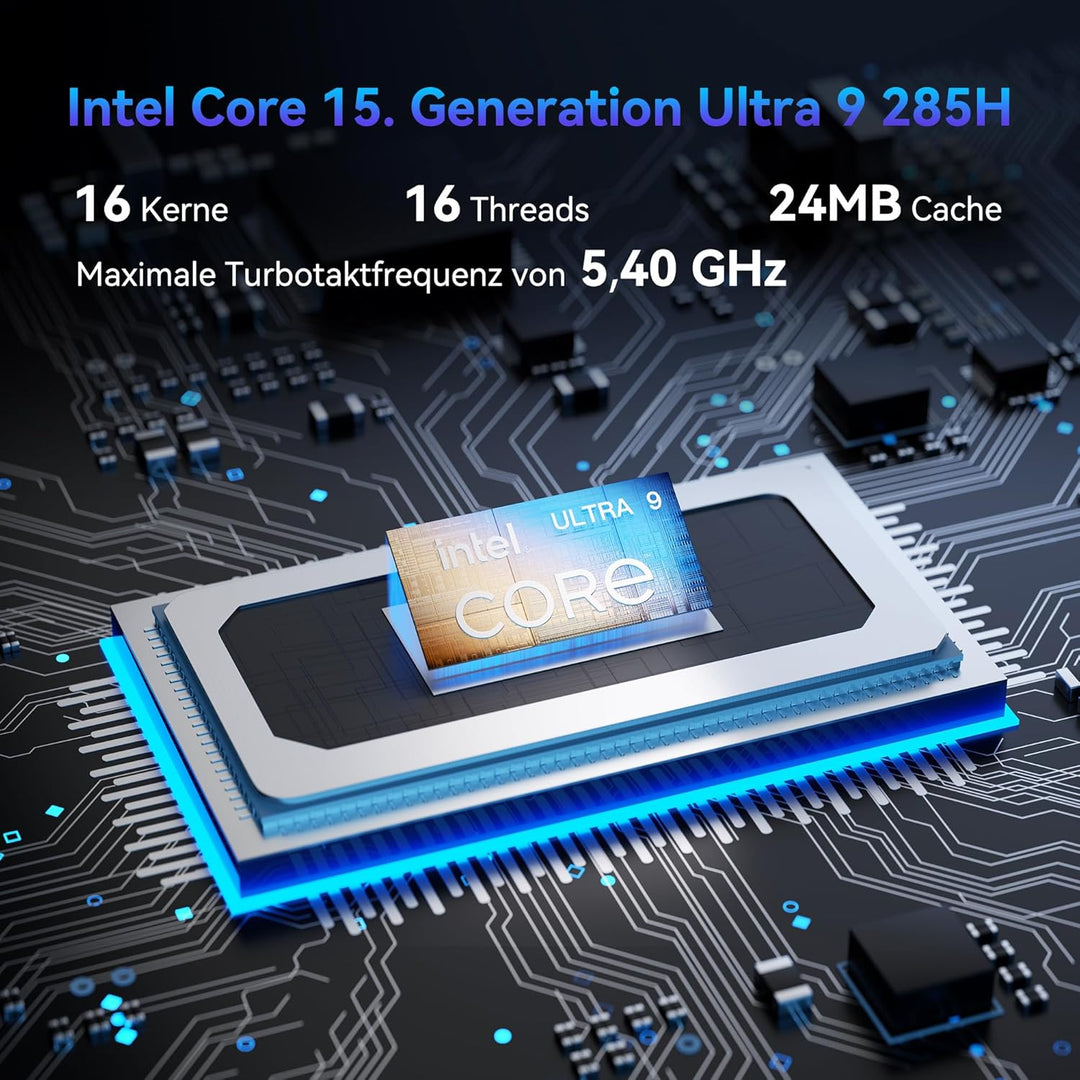 GEEKOM IT13 mit i9-13900HK[3-Jahren-Garantie], 16GB RAM & 1TB SSD(max. 96GB + 4TB) Windows 11 Pro |