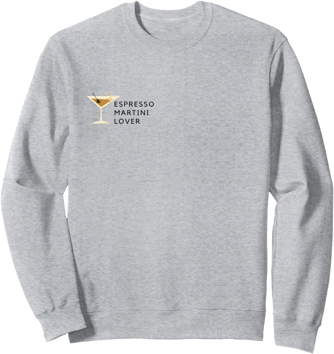 Retro Espresso Martini Lover schwarz Sweatshirt