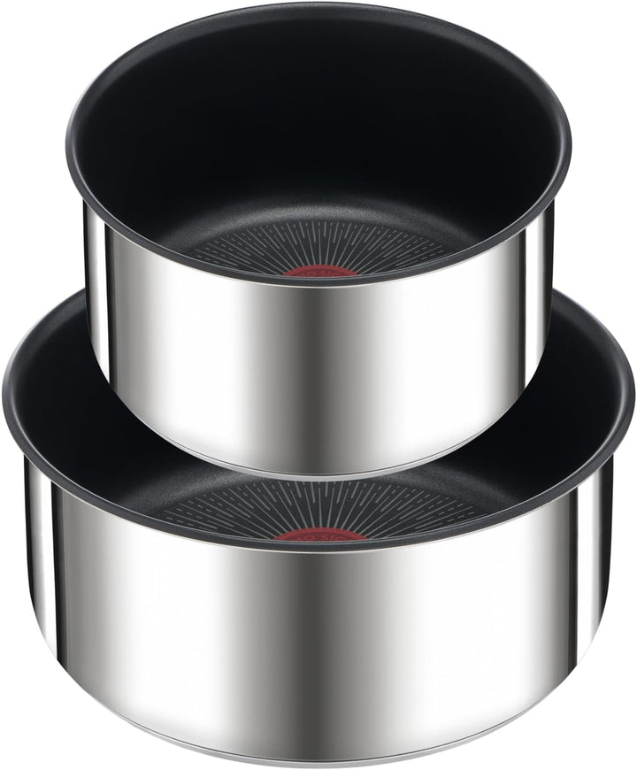 Tefal Ingenio Preference On Kochgeschirr, 3-teilig, Töpfe 16/20 cm + 1 abnehmbarer Griff, aussen Ede