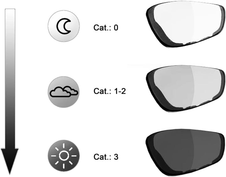 Chillout Rider® | SELBSTTÖNEND | Motorradbrille, Motorradbrille winddicht, Herren &amp; Damen| beschlagf