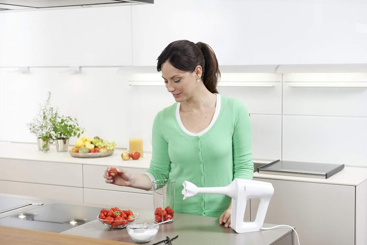 Braun MultiMix 3 HM 3135 Handmixer – Handrührgerät zum Backen & Kochen, inkl. Schneebesen, Knethaken