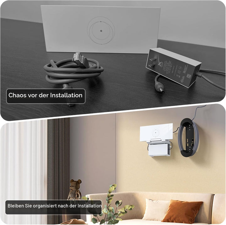 XLTTYWL Starlink Gen 3 Mount, All in One Starlink Standard V3 Mesh Router und Starlink Gen 3 Halteru
