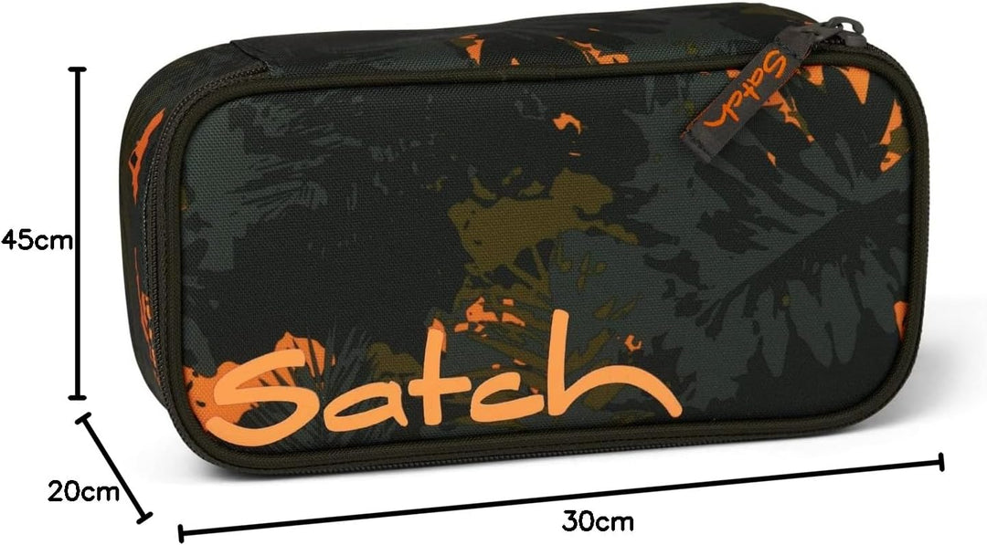 Satch Match Schulrucksack Set 3tlg. inkl. Schlamperbox u. Sportbeutel Jurassic Jungle, Jurassic Jung