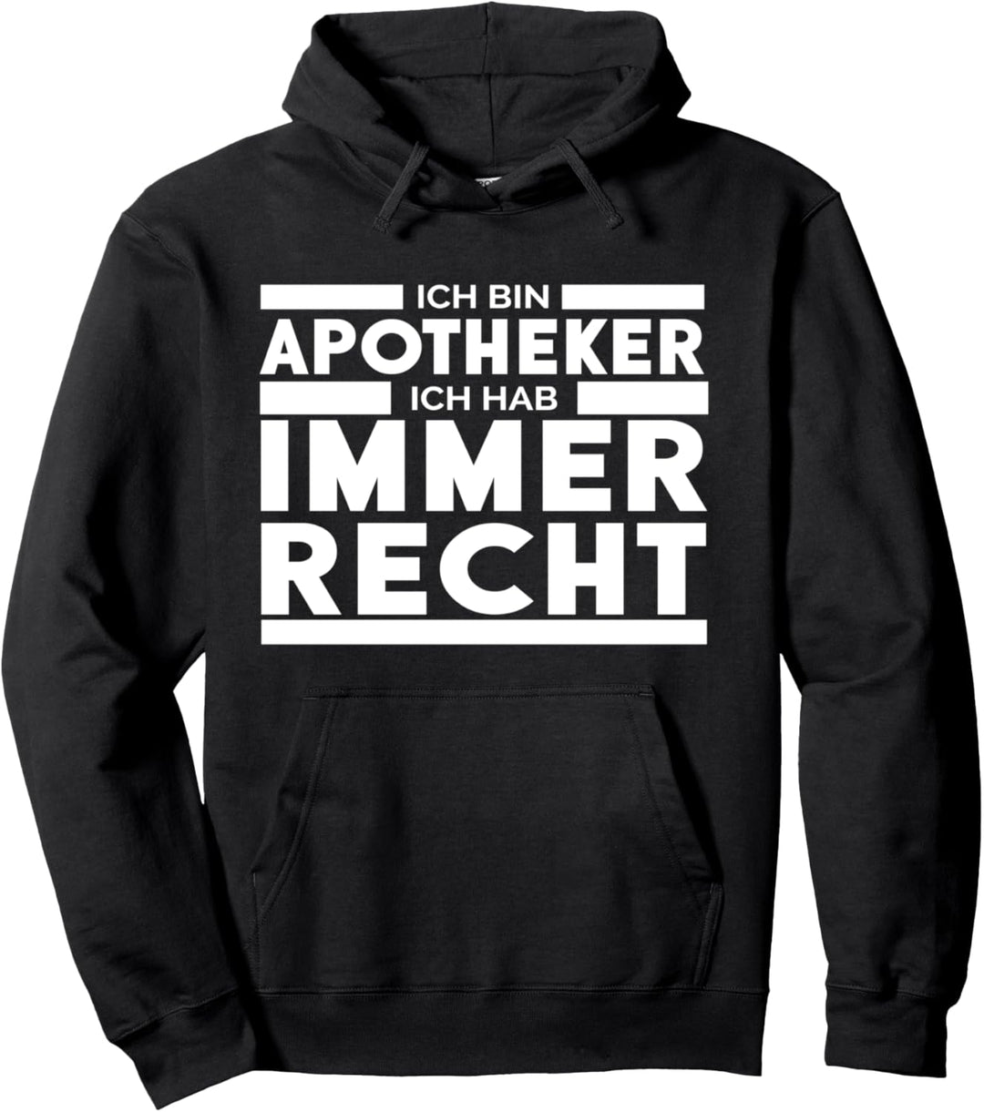 Apotheker Pharmazeut Apothekerin Geschenk Pullover Hoodie