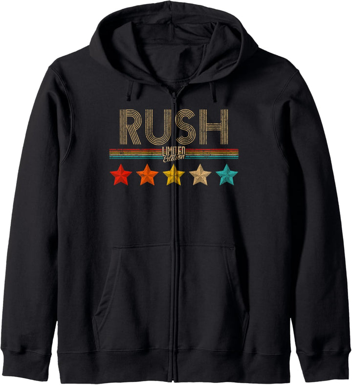Rush T-Shirt Rush Name Geburtstag Shirt Geschenk Rush Kapuzenjacke