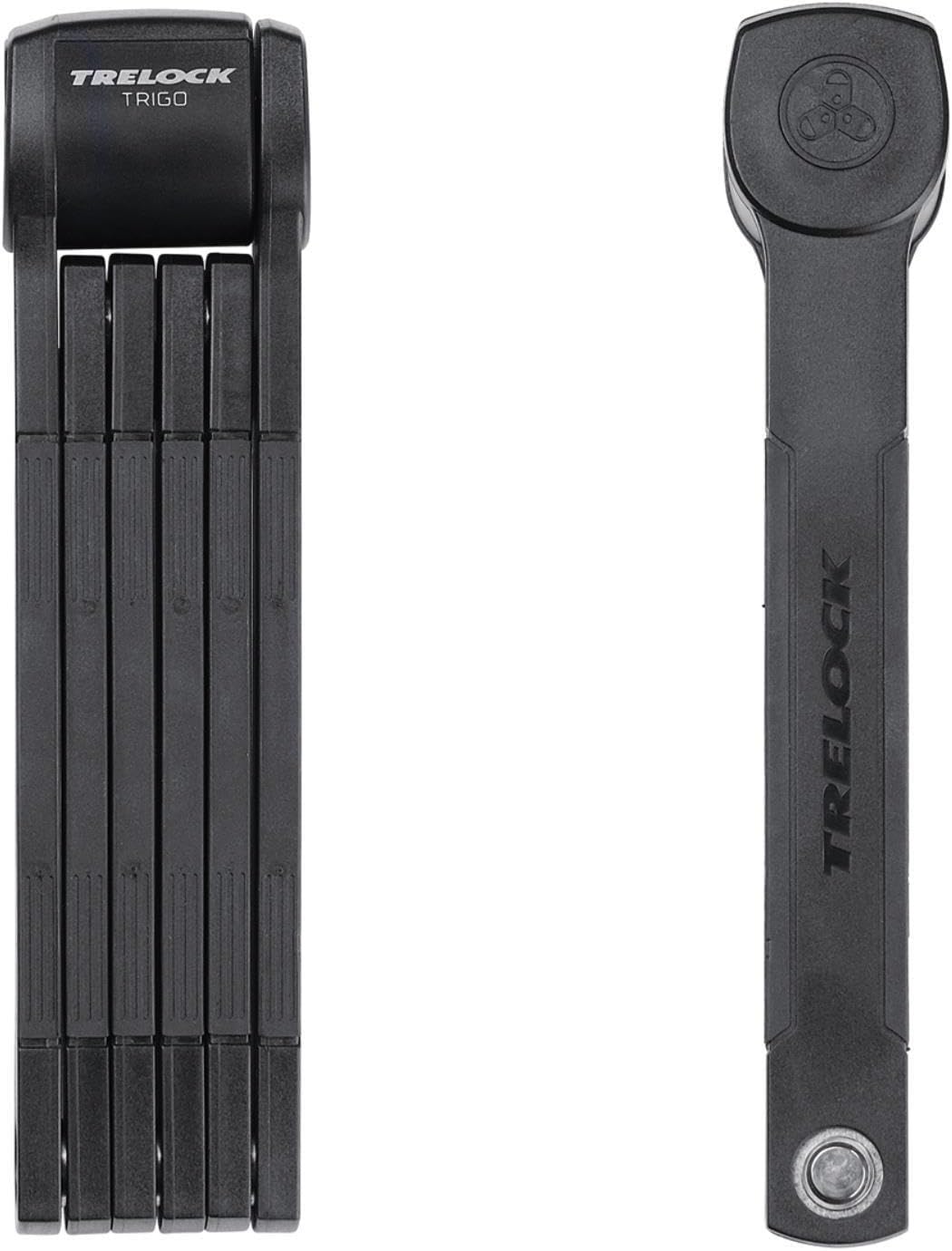 Trelock FS 380 Trigo L Faltschloss 100 cm schwarz mit Halter X-Move inkl. Fahrradklingel