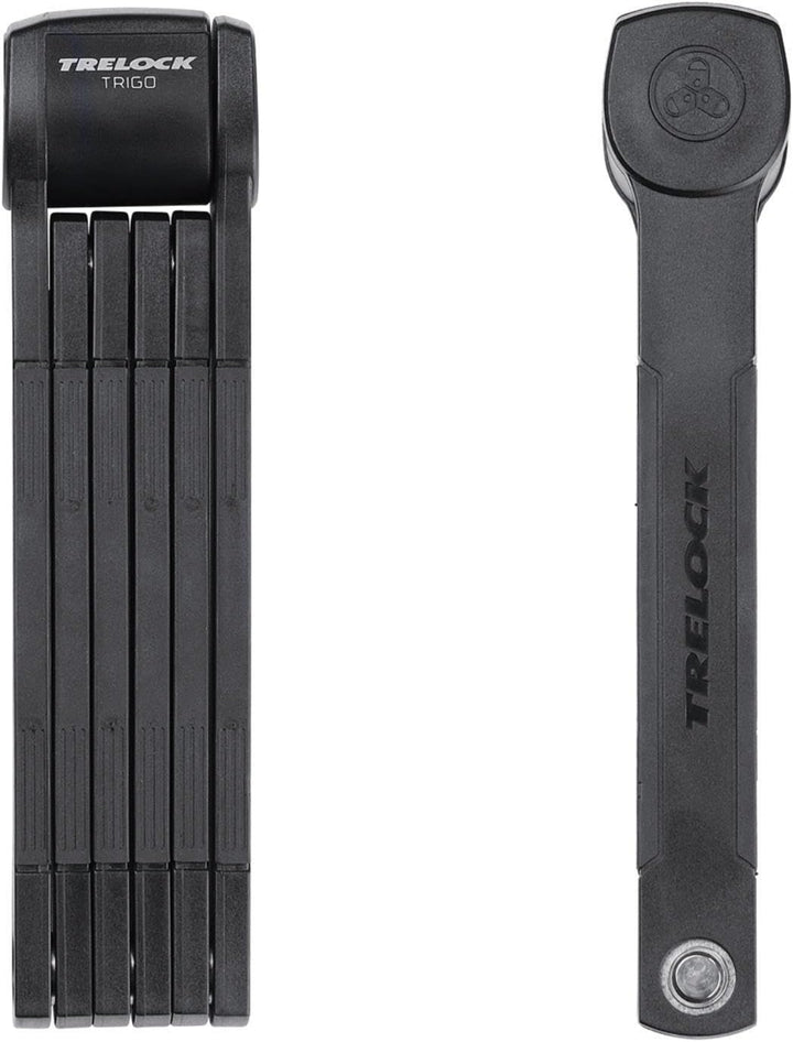 Trelock FS 380 Trigo L Faltschloss 100 cm schwarz mit Halter X-Move inkl. Fahrradklingel