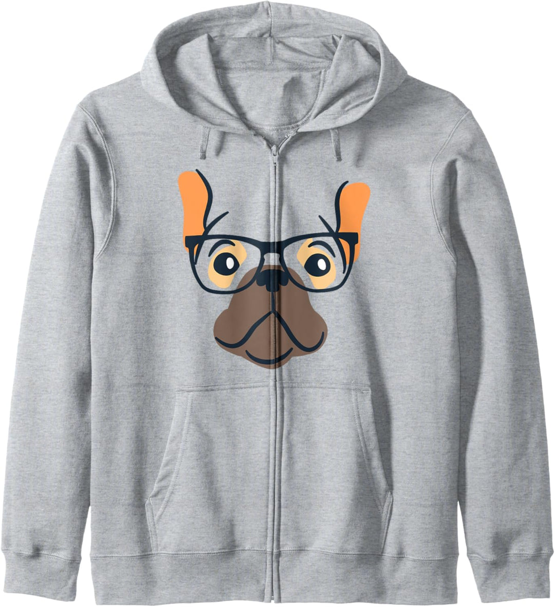 French Bulldog Hund Mops Kostüm Outfit Fasching Halloween Kapuzenjacke