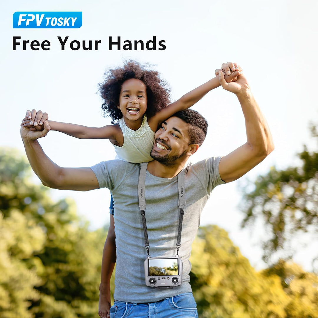 FPVtosky Lanyard für DJI RC/RC 2 / RC Pro/RC Plus Controller, Mini 5 Pro/Mini 4/3 Pro RC Gurt RC Nec
