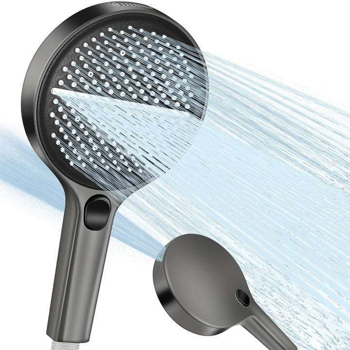 Duschkopf Hochdruck Duschkopf Gross 150mm Wassersparender Regendusche 4 Strahlarten XXL Handbrause D