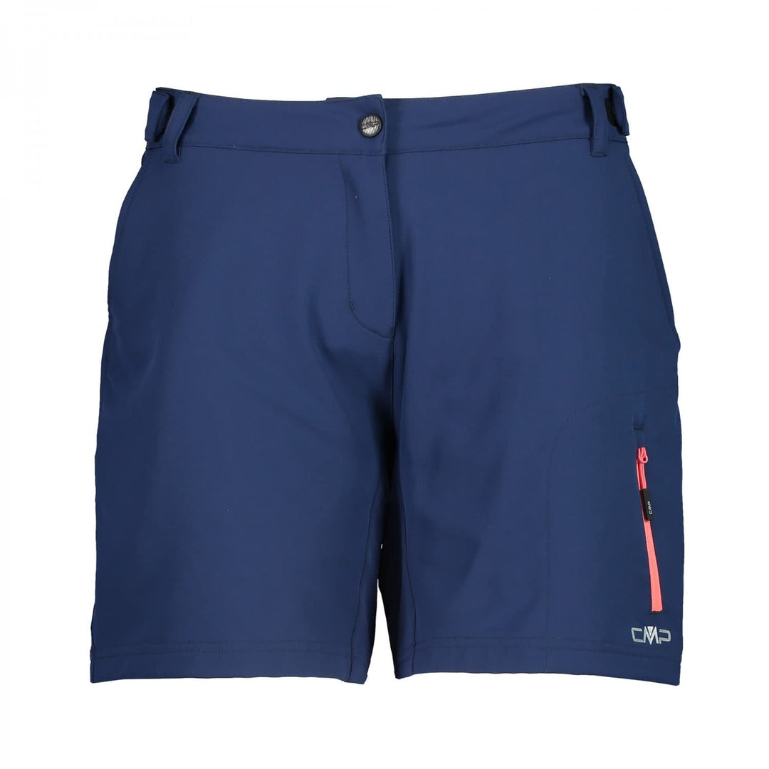CMP Damen Bermudashorts Free Bike Shorts with Inner Mesh, 38 Blau-koralle
