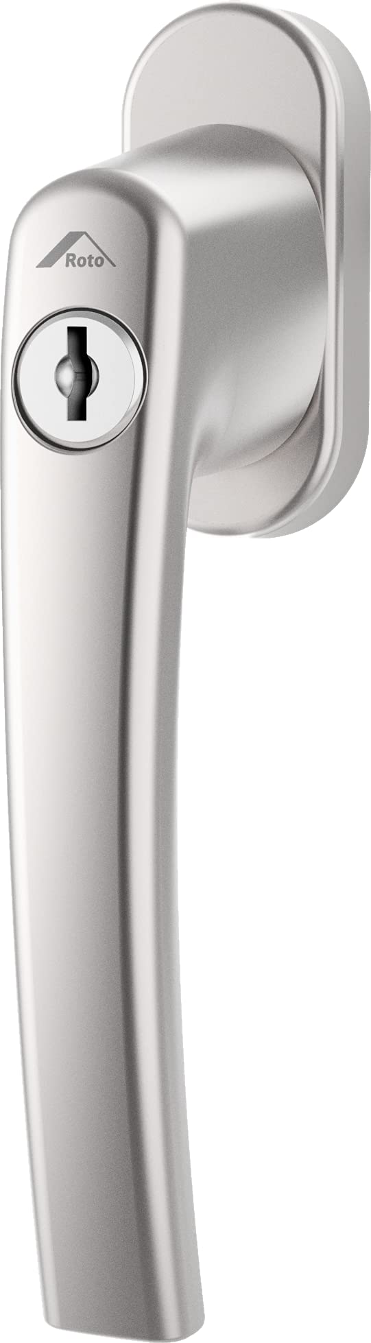 Roto Line Griff abschliessbar 100Nm ohne Logo natursilber Stiftlänge 32 mm