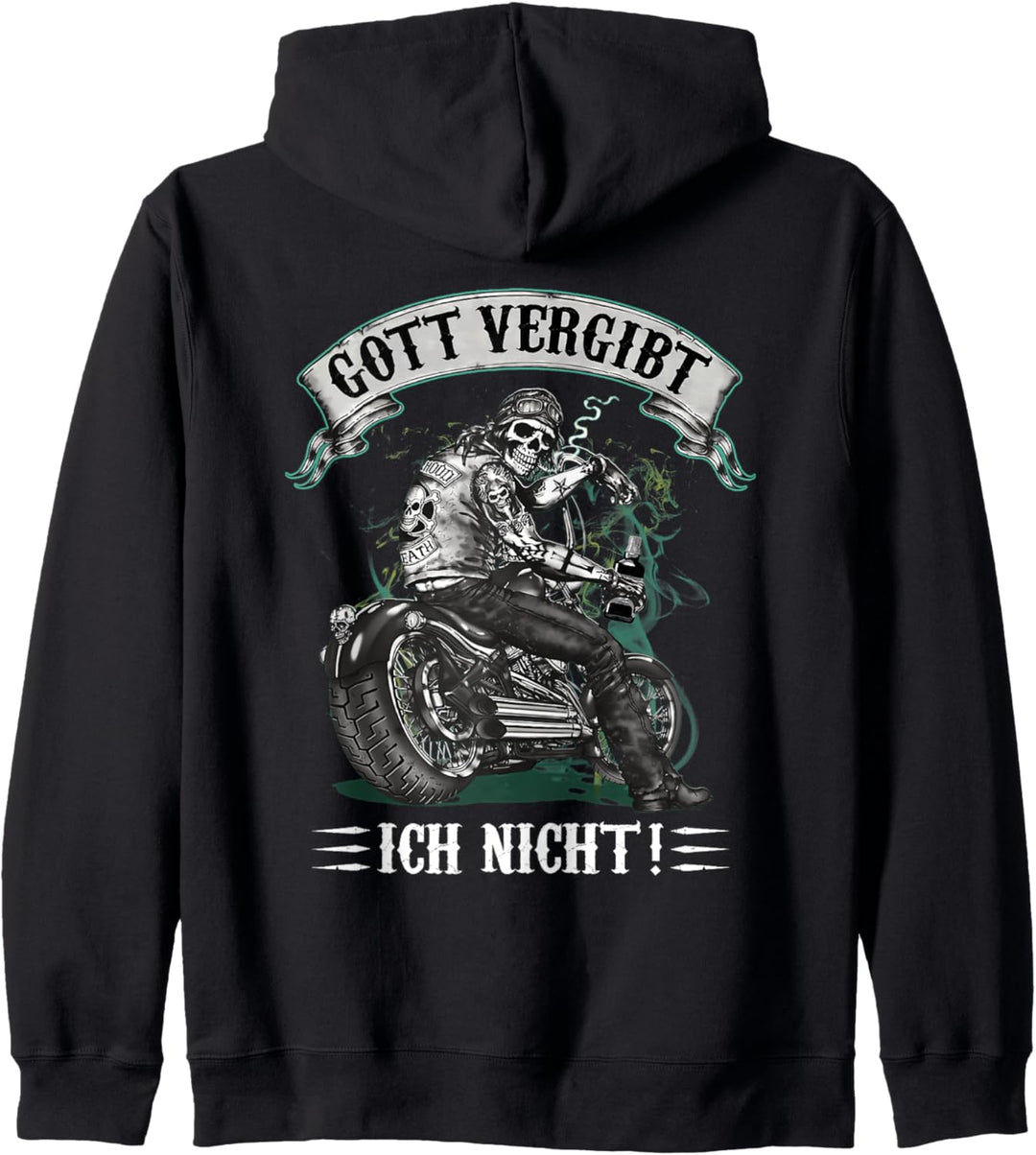 gott vergibt ich nicht Kapuzenjacke