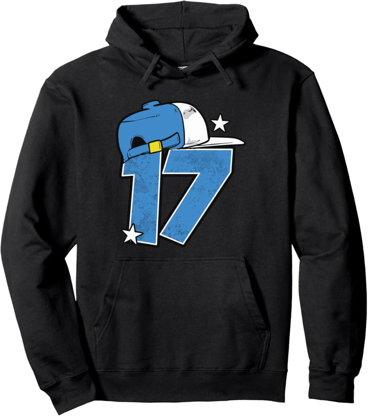17ter Geburtstag Jungen Geschenk zum 17. Geburtstag Pullover Hoodie