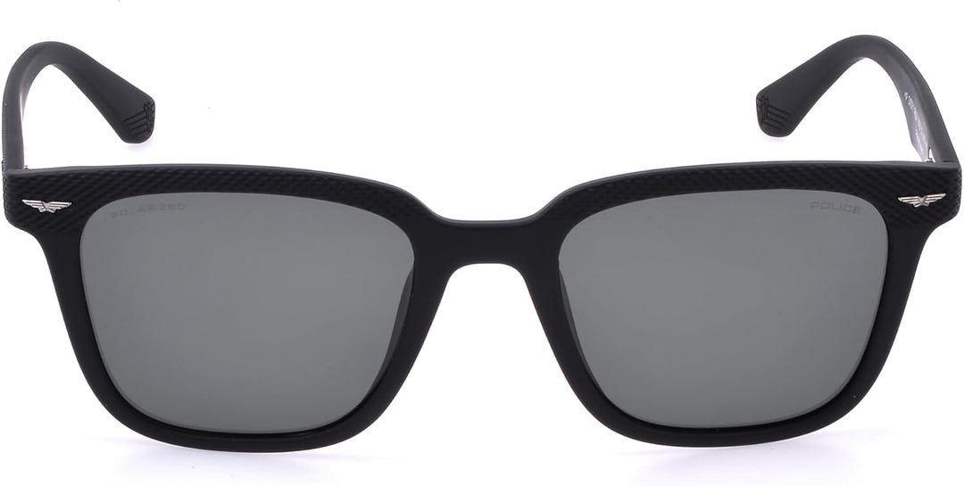 Police Unisex Sunglasses 52 Mattes Schwarz, 52 Mattes Schwarz