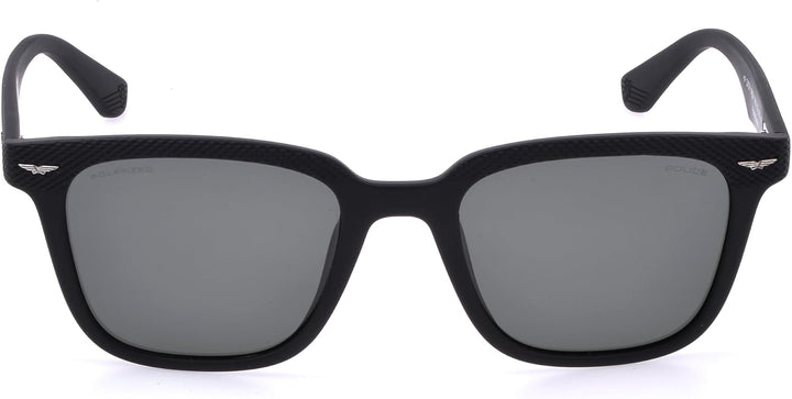 Police Unisex Sunglasses 52 Mattes Schwarz, 52 Mattes Schwarz
