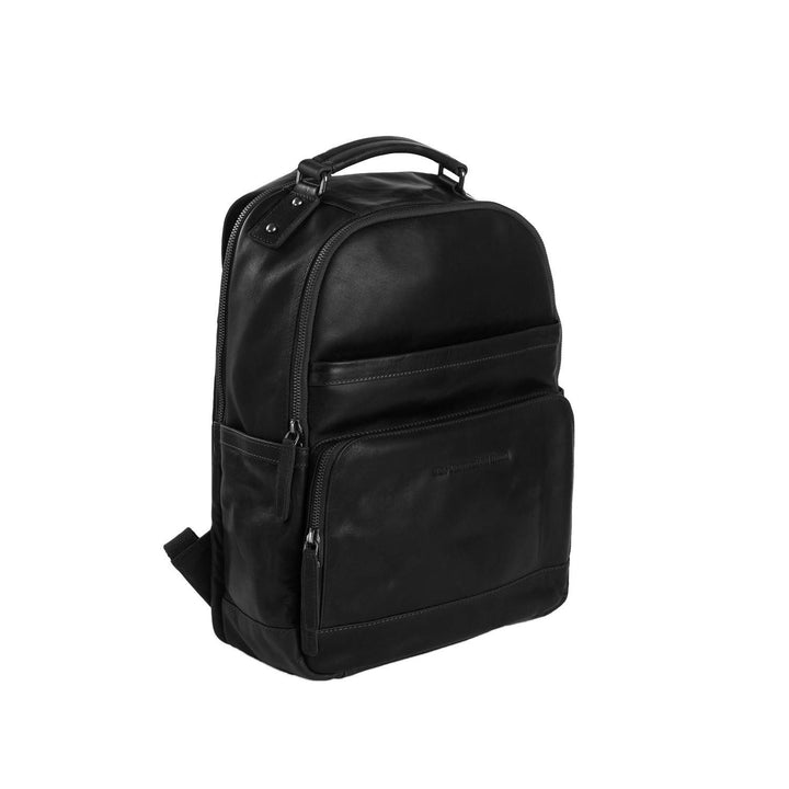 The Chesterfield Brand Austin - Rucksack 14" 39 cm Schwarz, Schwarz