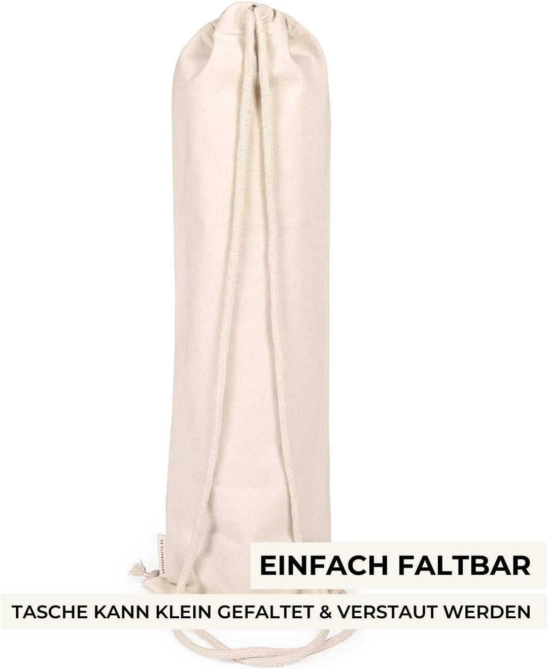 Lotuscrafts Yogatasche Nandi aus Bio-Baumwolle - Fair & Ökologisch hergestellt - Yogamattentasche 78