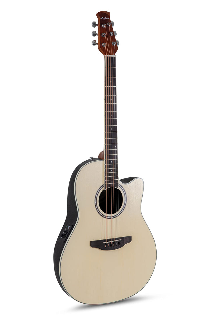 Applause E Akustikgitarre traditional AB24-4S Mid Cutaway natural satin AB24-4S natural satin, AB24-