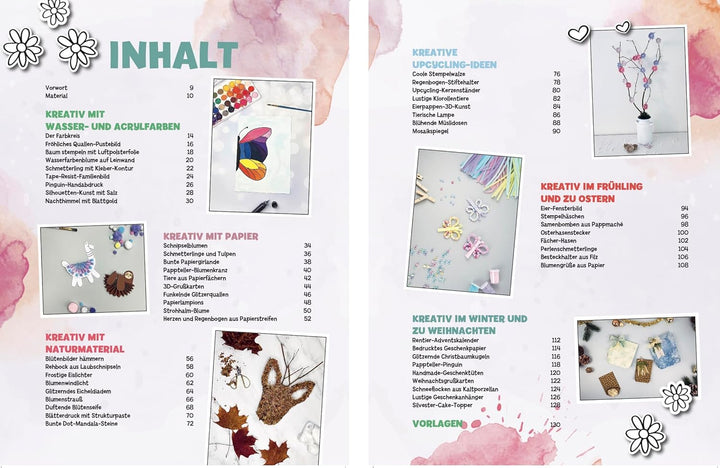 @bunterbasteln - Das grosse kreative Familienbuch: Die schönsten Ideen für eine kunterbunte Bastelze