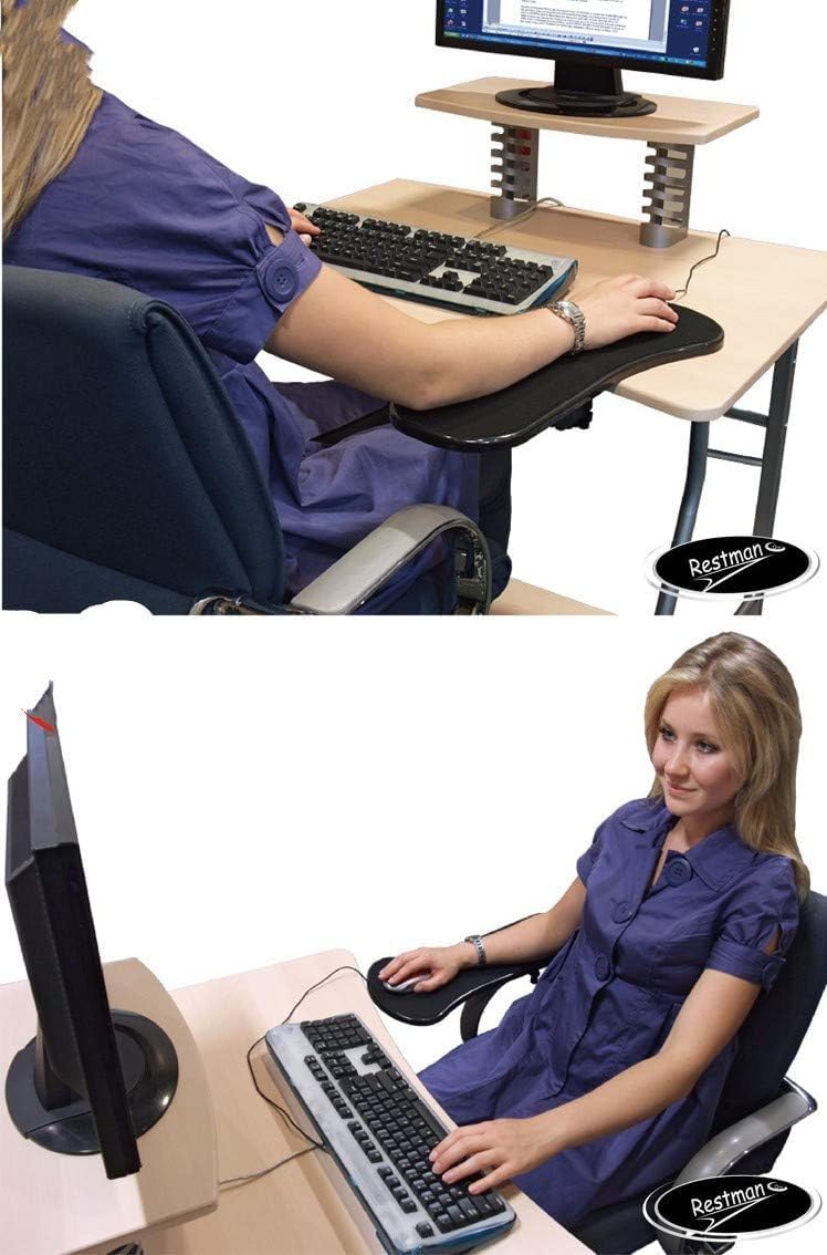 Premium Computer-Handgelenkstütze/Armablage, Ergonomische Einstellbare Computer Schreibtisch Extende