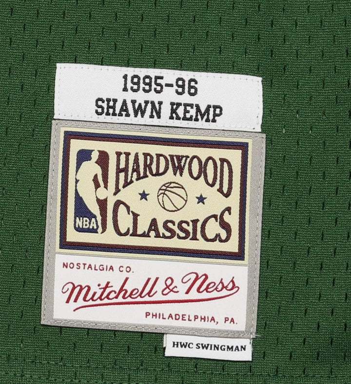 Mitchell & Ness Seattle Supersonics Jersey NBA Swingman Jersey Shawn Kemp 40 M Multicolour, M Multic
